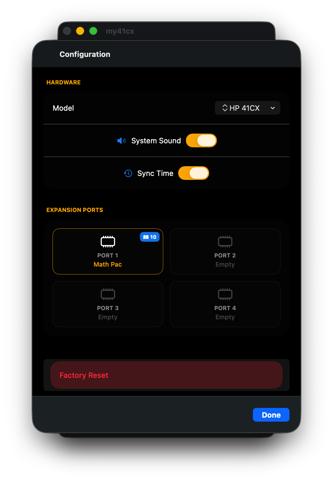 macOS Configuration